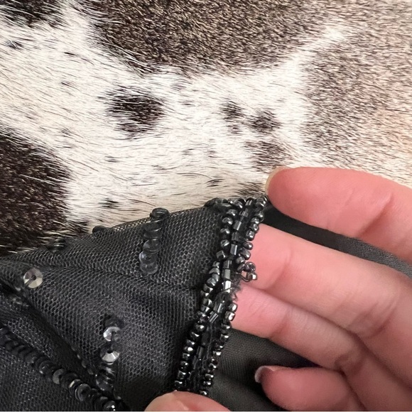 PISARRO NIGHTS Beaded V-Neck‎ Cocktail Dress Size 12 NWOT - Picture 12 of 12